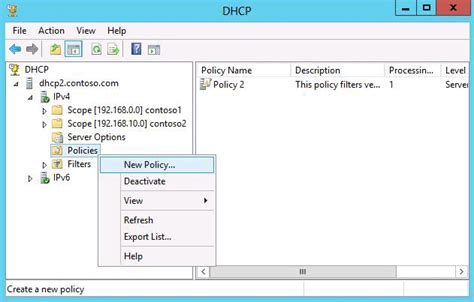 dhcp server windows 7